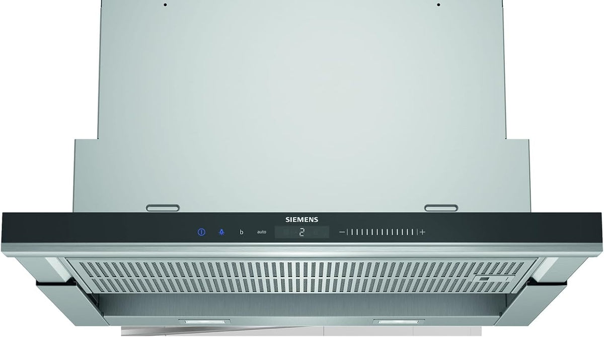 Siemens iQ700 hotte aspirante, 935 m³/h, acier inoxydable, noir