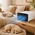 Climatiseur, 40 × 30 × 25 cm, 900 W, 2700 BTU, 45 dB, avec télécommande, blanc, mobile, portable, 3 en 1, HONQGAO