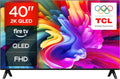 TCL SF560 téléviseur, 40 pouces, avec éclairage LED, avec télécommande, commande intelligente, Full HD, QLED