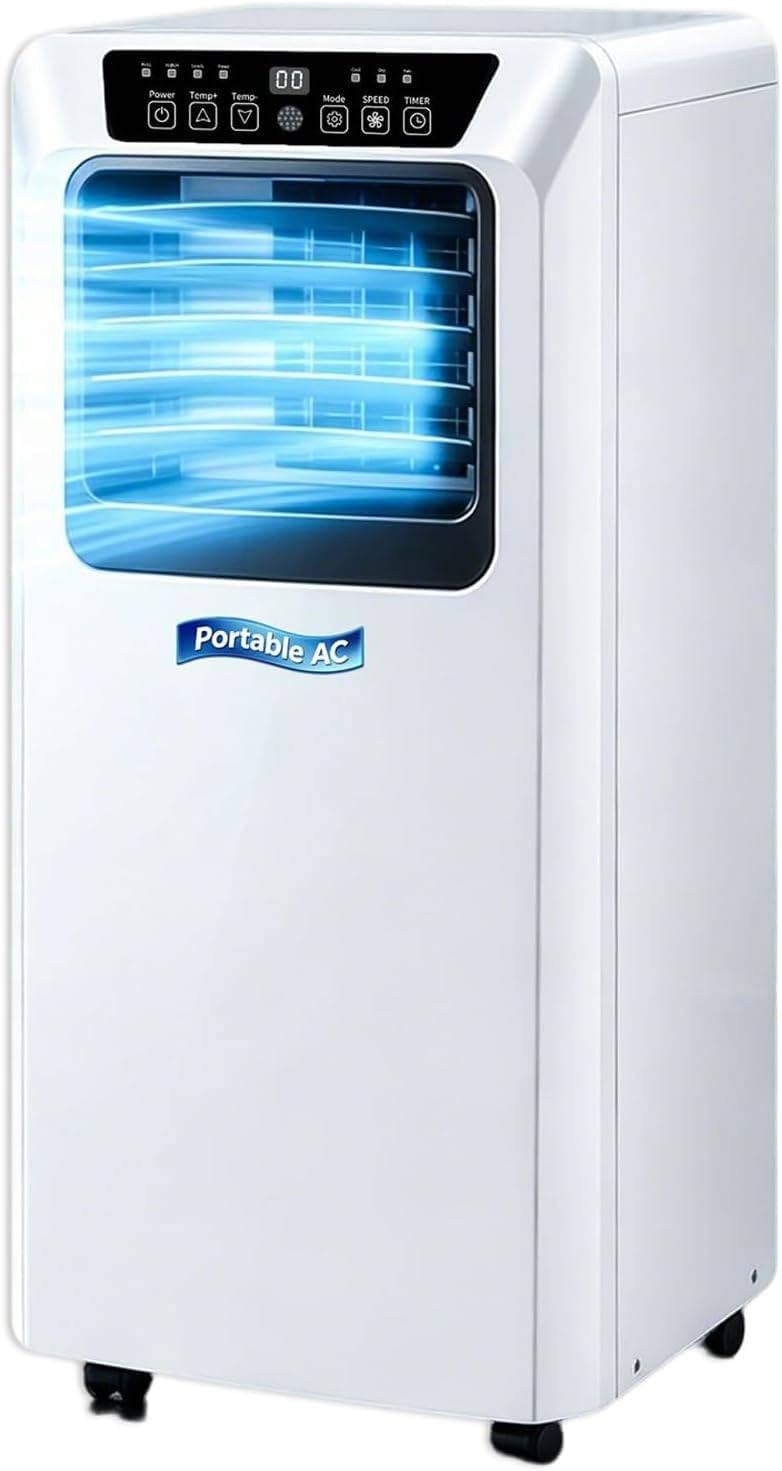 Climatiseur portable, 9000 BTU, mobile, pour la chambre, WANGYYDS