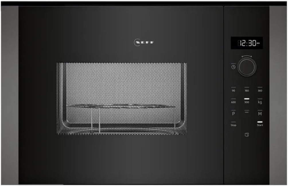 Four à micro-ondes HLAGD53G0, gris, Neff