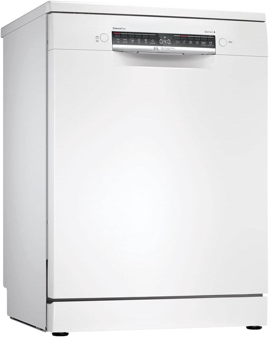 Bosch SMS4EMW06E lave-vaisselle, 60 cm, blanc, 14 couverts