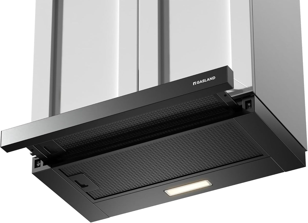 Hotte aspirante BR60BP, 60 cm, 335 m³/h, noir, GASLAND