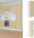 Armoire pour réfrigérateur, 60 × 57 × 207 cm, pour la cuisine, sephironlbb