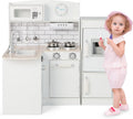 COSTWAY cuisine jouet, bois, pour la cuisine