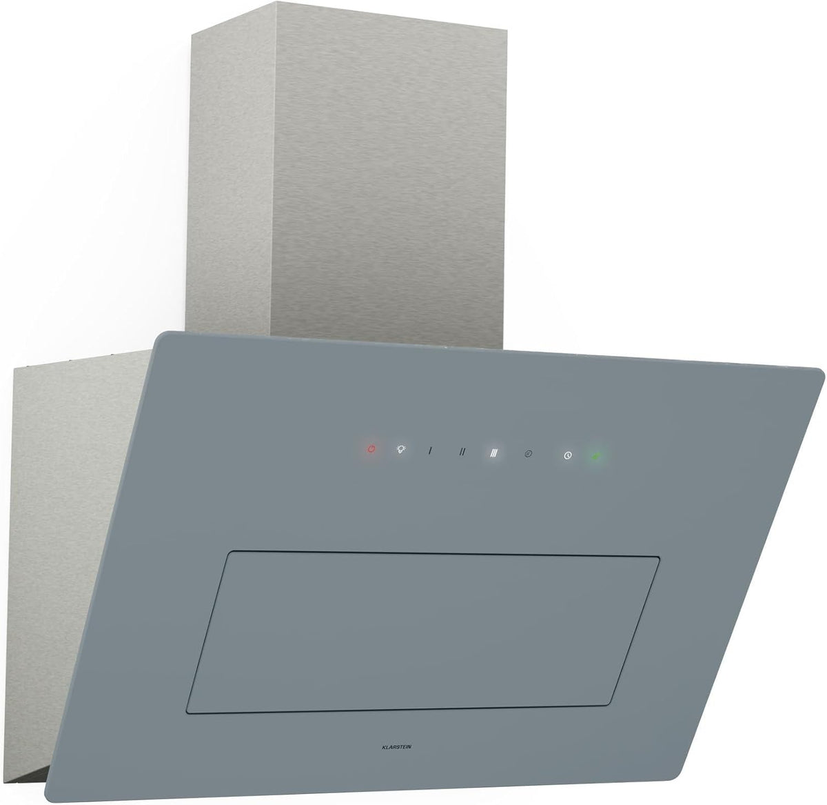 KLARSTEIN 2700-6500K hotte aspirante, 60 cm, 717 m³/h, 39 dB, avec éclairage LED, acier inoxydable