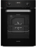 Klarstein four, 45 cm, 49 L, commande intelligente, verre, noir, encastrable